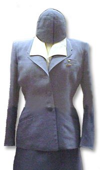 Stewardess uniform c. 1945–1951
