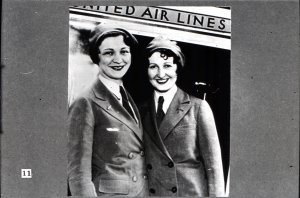 ...these two stewardesses of 1933. Also with the famous 247s came...