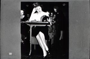 ...and was informed that she should report to the student stewardess school a week later. Here she was instructed in United's history and po