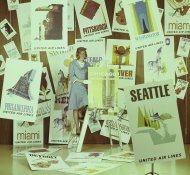 Flight Attendants in July of 1961 got a new training center at United’s executive offices in suburban Chicago and William Travilla, national