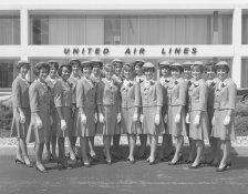 Flight Attendants in July of 1961 got a new training center at United’s executive offices in suburban Chicago and William Travilla, national