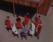 Confronted with the challenge of designing a wardrobe for United’s stewardesses serving on the newly delivered Boeing 747 jumbo jet, interna